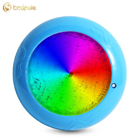 Tadpole Customization 18W Multi Color Remote Control Abs Plastic 12V Ip68 Waterproof Underwater Led Swimming Pool Light