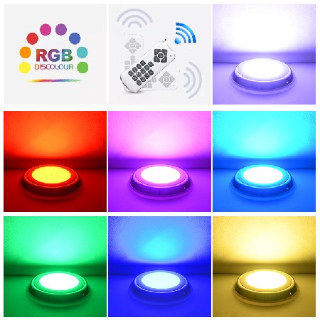 12V Ip68 Ce Rohs Stainless Steel Led Underwater Lights Waterproof Led Rgb Colorful Swimming Pool Lighting